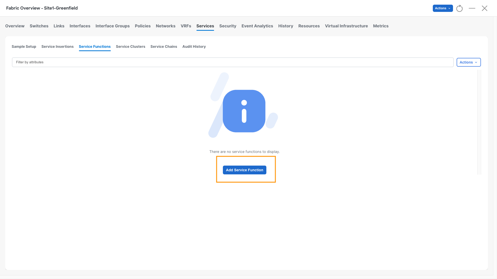 Add Service Cluster