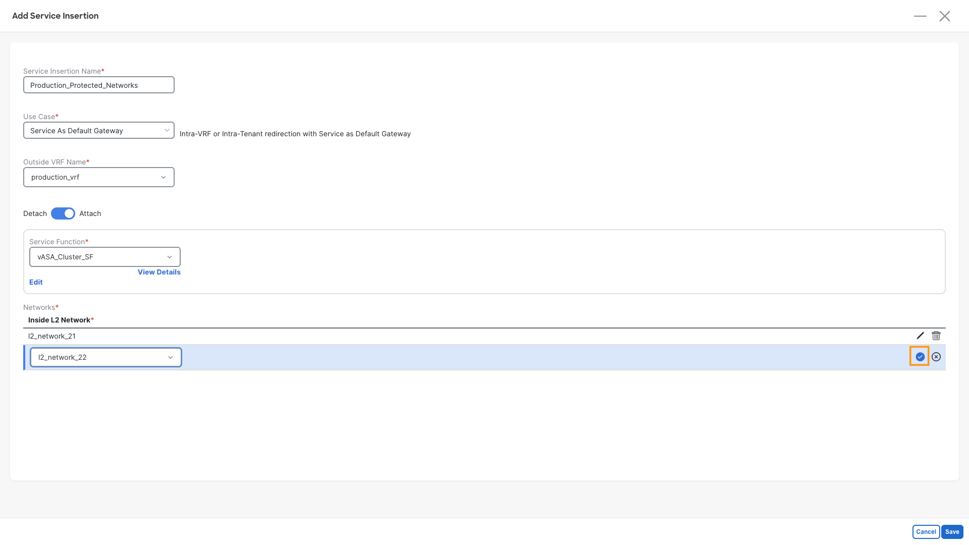 Add Service Cluster