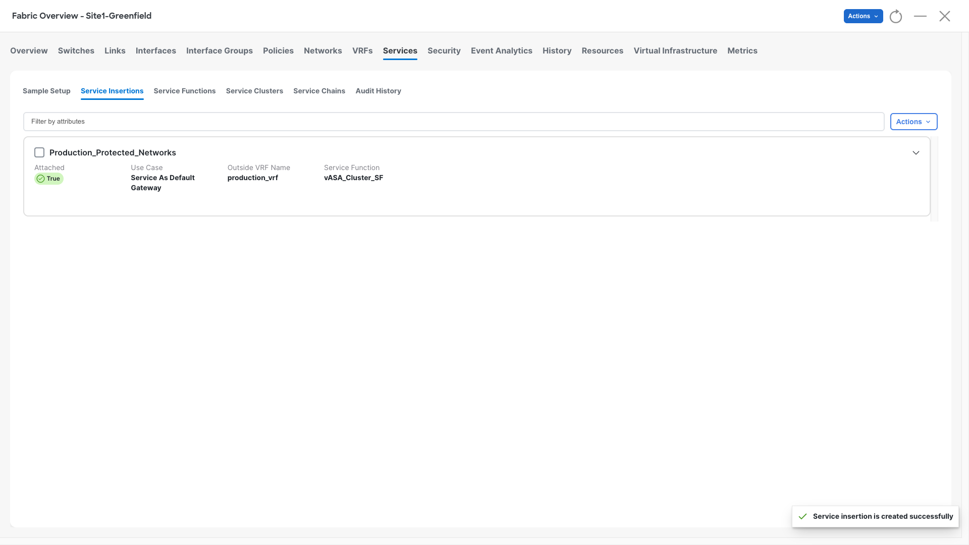 Add Service Cluster